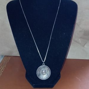 Castelan 925 Mexico Sombrero Hat Pendant & Chain